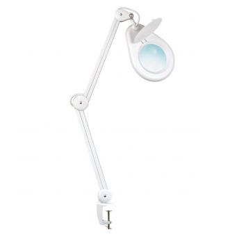 22w Magnifier White Crane Lamp