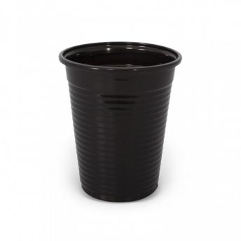 Black Textured Vending Cups 100