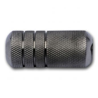 Starr Stainless Steel Knurled Grip 22mm