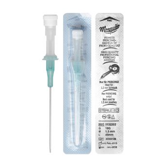 Mosquito Cannulas 18g Green Needle