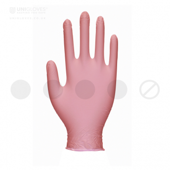 Pearl P F Nitrile EXTRA LARGE Pink